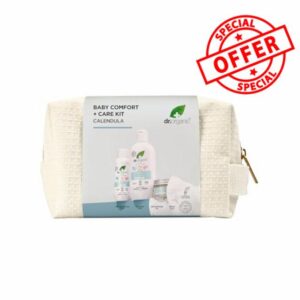 Dr Organic - Calendula Baby Comfort & Care Kit - Women's & Men's Skincare - Baby Essentials - Vegan