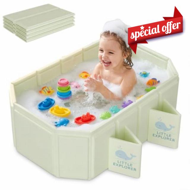 Portable Foldable Baby Bath for 0–6 Years