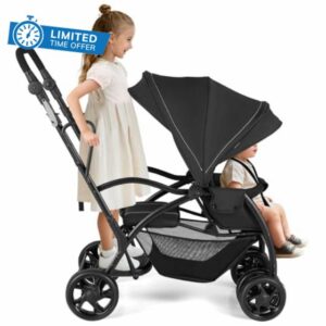 COSTWAY Sit and Stand Stroller
