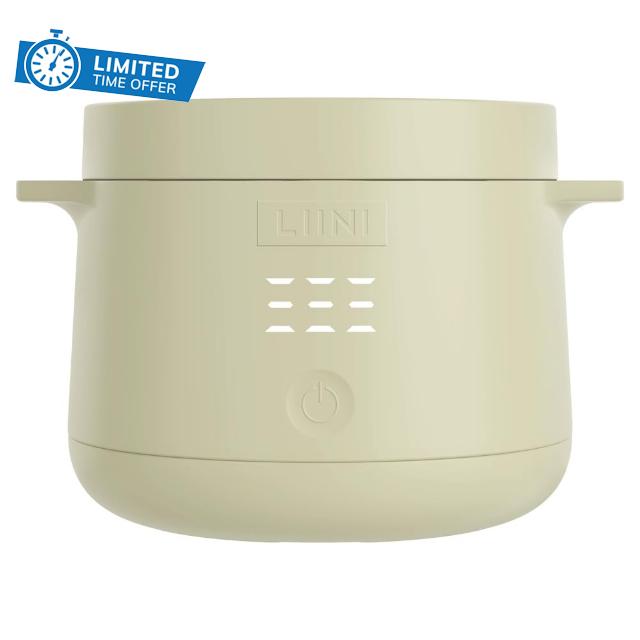LIINI 2.0 PRO Porridge Warmer Olive - Battery Baby Porridge Warmer