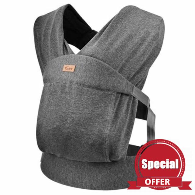 CUBY Half Buckle Baby Wrap Carrier Newborn