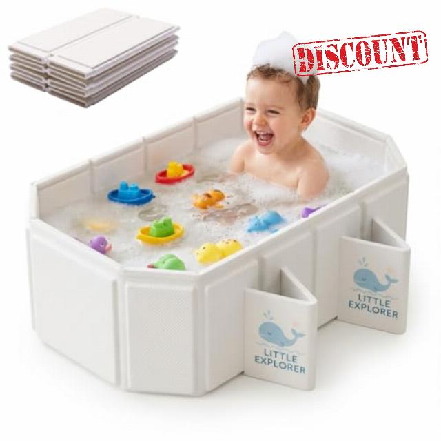 Foldable Baby Bathtub for 0–6 Years