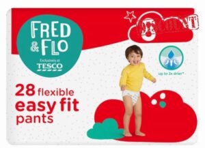Fred & Flo Easy Fit Pants Size 8 28 Pack - (Pack of 6)