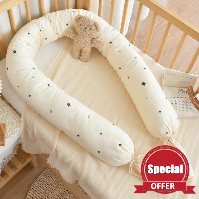 Baby Bed Guard Bed Side Rails for Children Cushion Side Protectors Cot Side Cushions Breathable Cot Liner Cot Liner Headboard Cushion Side Protectors Guard Safety Rail