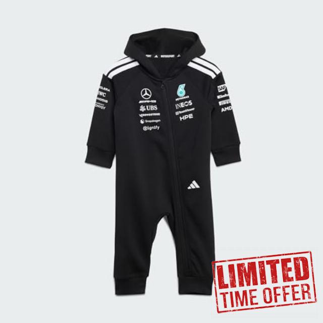adidas Unisex Baby Mercedes - Amg Petronas Formula 1 Team Dna Baby Suit OVERALL