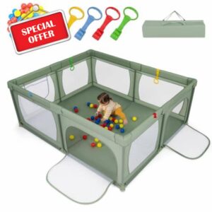 GYMAX Baby Playpen