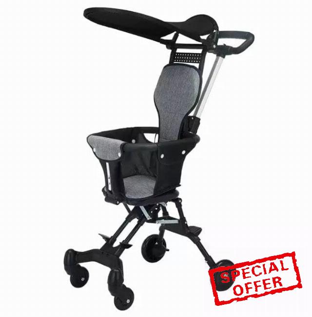 Baby Stroller with Mosquito Nets & Shoulder Strap