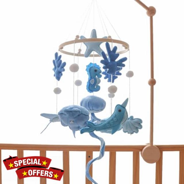 Crib Mobile - Crib Mobile Jellyfish - 25 X 25 cm