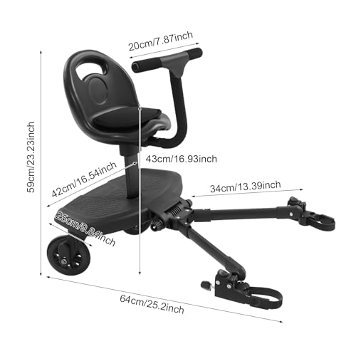 Kiddy Board Seat with Strap