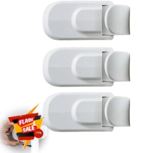 The Snap-On Door Lock Kids Can't Reach or Defeat - No Tools or Adhesives Required