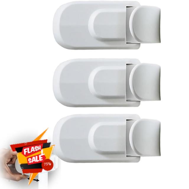 The Snap-On Door Lock Kids Can't Reach or Defeat - No Tools or Adhesives Required