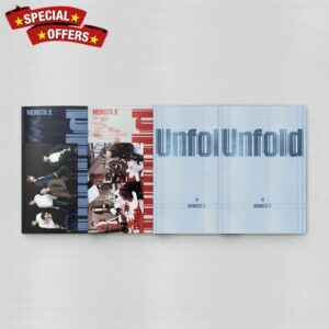 MONSTA-X US Studio Album Unfold (Standard Thirst ver.)