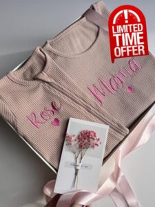 Personalised Baby Gift Set with Box or Without for Baby Boy or Baby Girl