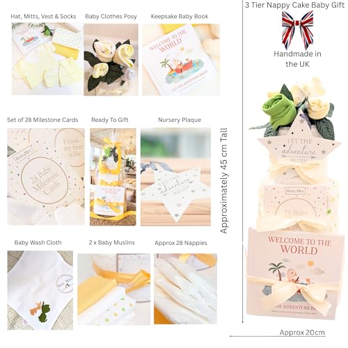 Milestone Cards Hats Mitts Socks Vest Plaque New Parents Maternity Gift Baby Showe