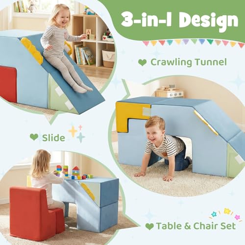 Convertible Foam Playground Montessori Toy for Toddlers 12+ Months Old