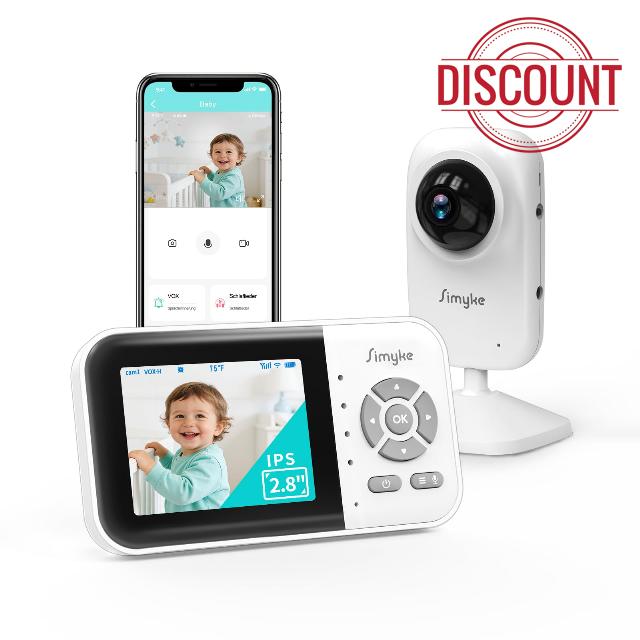 WiFi Baby Monitor with 1200ft Long Range