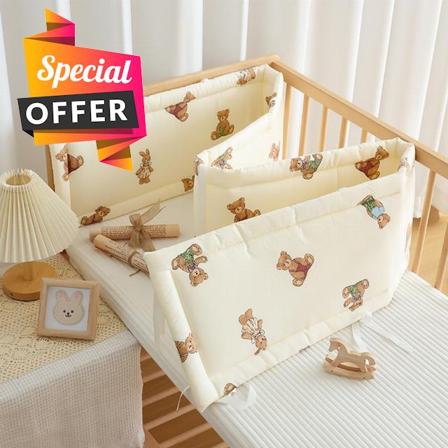 Bed Rail for Single Bed Foldable Toddler Bed Guard Safety Bed Guard Cushion Adjustable Headboard Cover for Toddlers Kids Baby Nursery Safety Bed Rail Cover Soft Padded Side