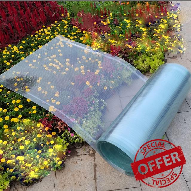 .8MM Clear Polycarbonate Sheets Plastic Roofing Sheets