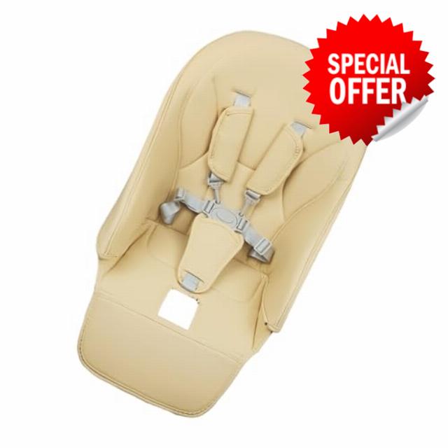 High Chair Seat Cushion for - PU Leather Feeding Chair Cushion Cover