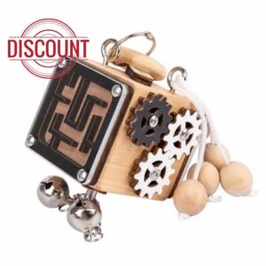 Montessori Wooden Busy Cube