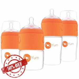 PopYum Baby Bottle Starter Kit