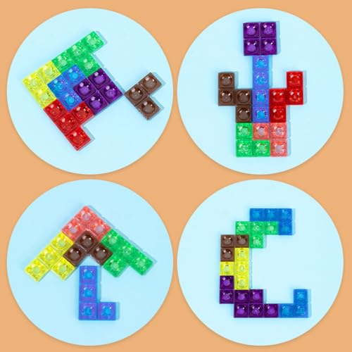 Wooden Blocks Puzzle Brain Teasers Toy