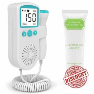 Gel for Doppler Monitor - Heartbeat Monitor Pregnancy - Baby Movement for Mother-to-be