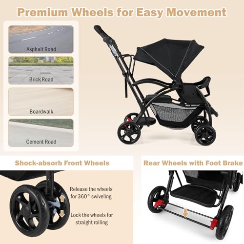 Convertible Buggy Pram for Toddle
