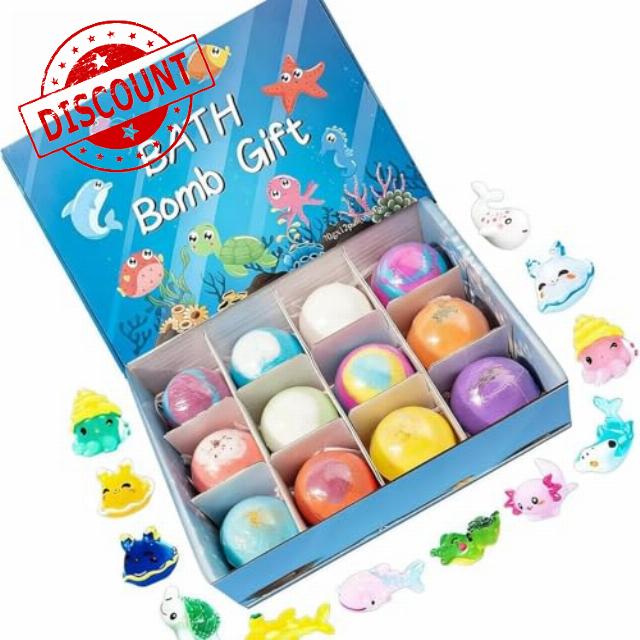 Surprise Turtle Bath Bombs with Toy Inside