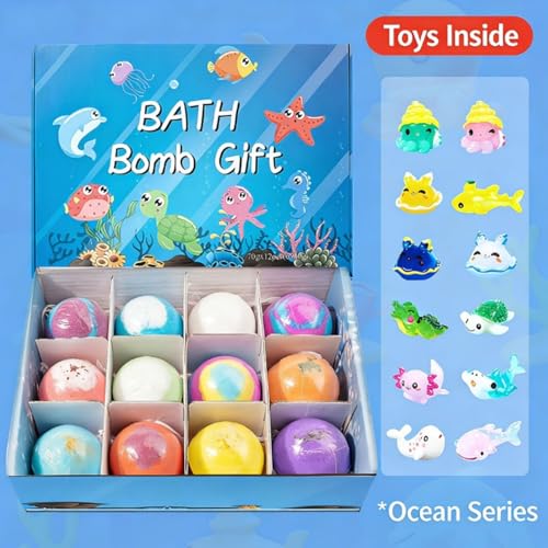 Colorful Fizzy Bath Bombs for Fun Kids Bath Time