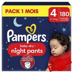 Pampers Night Nappy Pants Size 4
