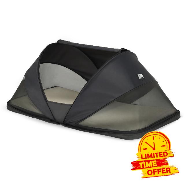 Deryan Cutey Toddler Travel Cot with Mattress