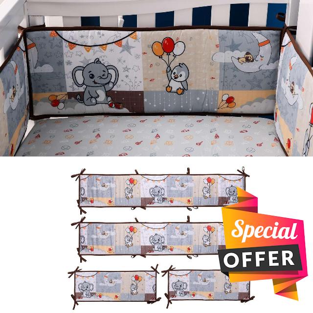 4PC Soft Breathable Mattress Edge