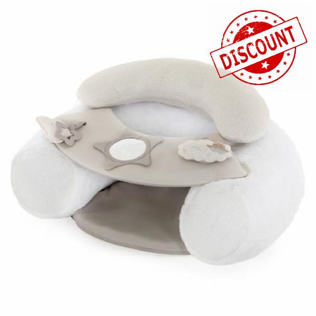 Puggle Lamb Baby Sit and Play Travel Activity Seat - Cashmere