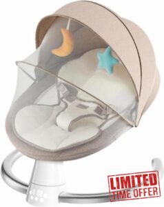 Electric Baby Bouncer with Bluetooth