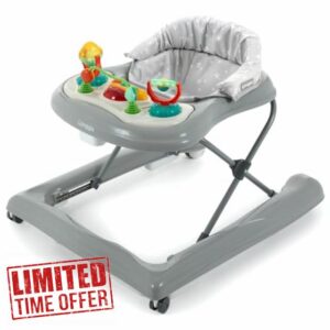 Puggle Speedy Baby Walker - Scattered Stars Grey