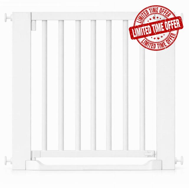 Safetots Wooden Heritage Flat Step Gate