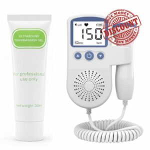 Gel for Doppler Monitor - Heartbeat Monitor Pregnancy - Baby Movement for Mother-to-be
