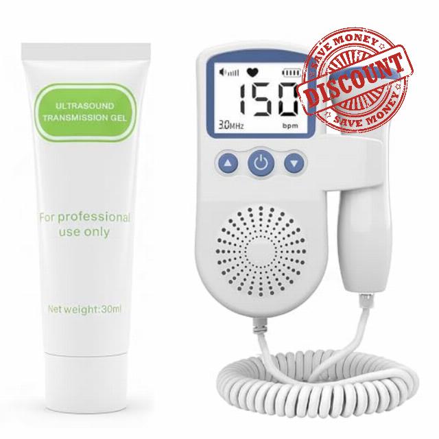 Gel for Doppler Monitor - Heartbeat Monitor Pregnancy - Baby Movement for Mother-to-be