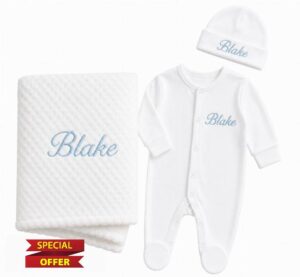 Personalised Baby Gift Set for Newborn Baby