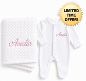 Personalised Baby Gift Set for Newborn Baby