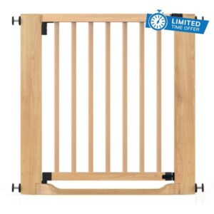 Safetots Wooden Heritage Flat Step Gate
