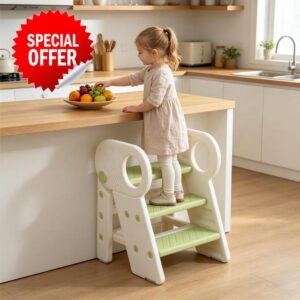 Toddler Step Stool with Handles