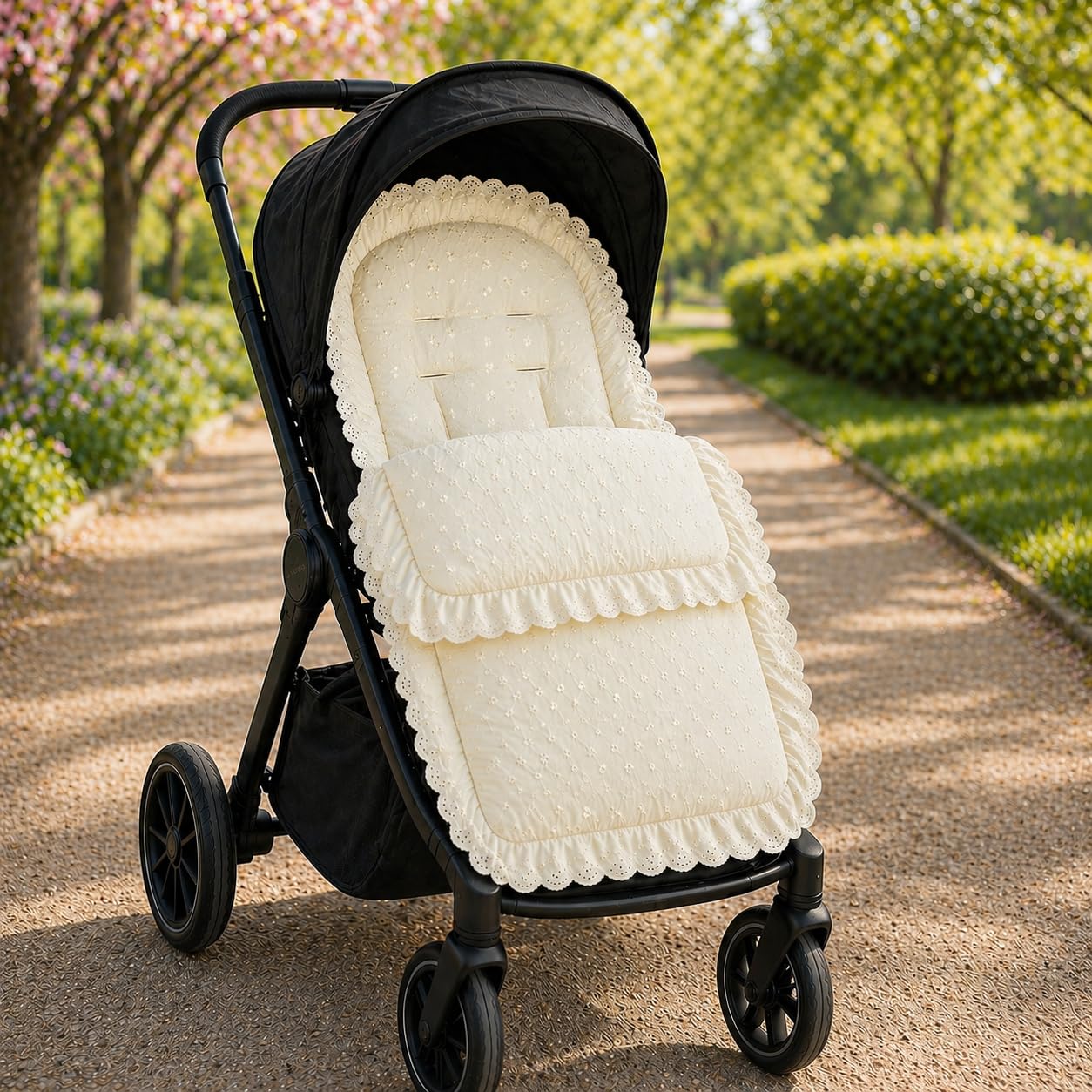 Buggies –Newborn to Toddler (Cream)