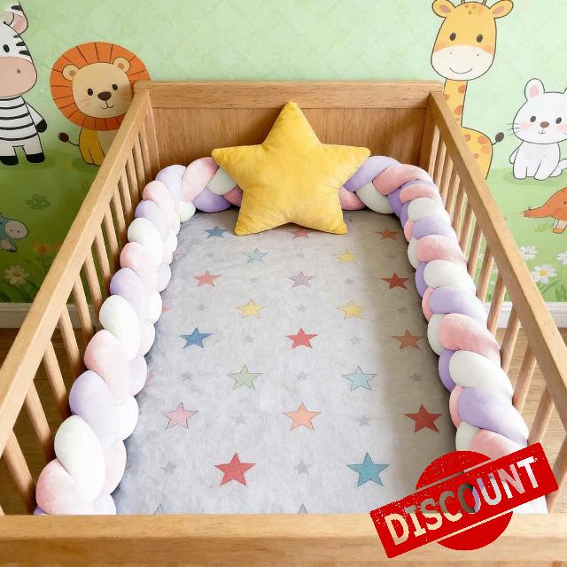 Cozy & Breathable Travel Cot Mattress Sheets Mattress protection (V4