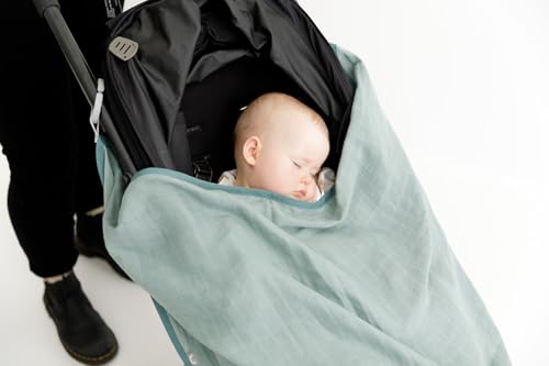 Pram Cover & More | Newborn Changing Bag Essential (Sage Green)