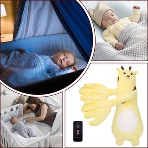 Text reads 'Strawberry Shape Magic Hair Curler'. Yellow strawberry-shaped hair curler tool shown with baby demonstrating usage, includes close-up views and product details.