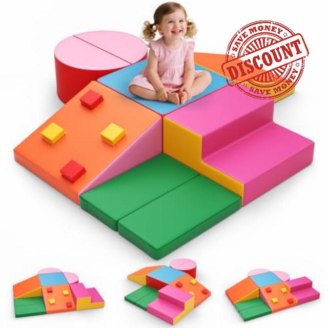7PCS Kids Soft Play Set
