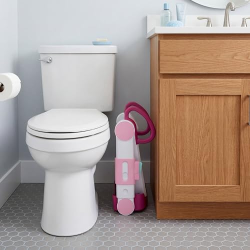 Toddler Toilet Training Seat with Step Stool & Handles