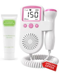 Gel for Doppler Monitor - Heartbeat Monitor Pregnancy Baby Movement for Mother